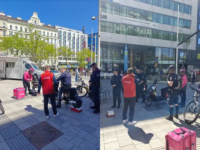 Auf der Wieden sowie in Mariahilf wurden bei einer Schwerpunktaktion 13 getunte E-Scooter festgestellt, sie alle bekamen ein Fahrverbot auferlegt.  | Foto: Gruppe Sofortmaßnahmen