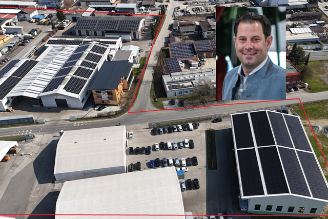 Peter Spendier jun., Geschäftsführer von TC Maschinenbau: „In den sonnenstarken Monaten sind wir fast autark. Rund 40 Prozent der erzeugten Energie nutzen wir direkt für unsere Produktion.“ | Foto: TC Maschinenbau/jackie_o_fotografie