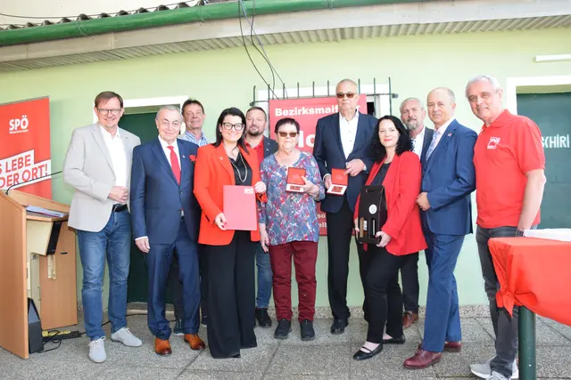 Volles Haus in Hausbrunn: Politik trifft auf Frühlingstimmung.  | Foto: SPÖ