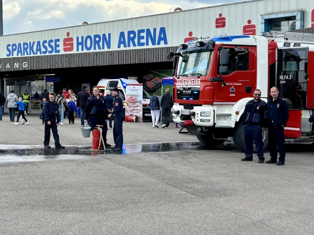 Derby gegen Kremser SC mit Einsatzshows