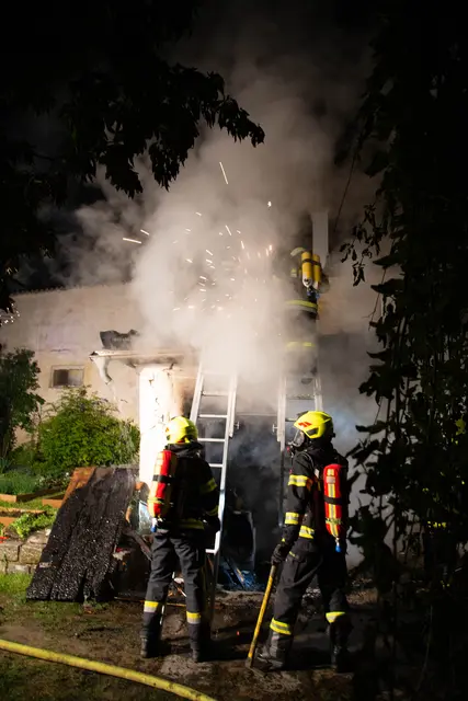 Rasches Eingreifen verhinderte größeren Schaden. | Foto: BFKDO Hollabrunn