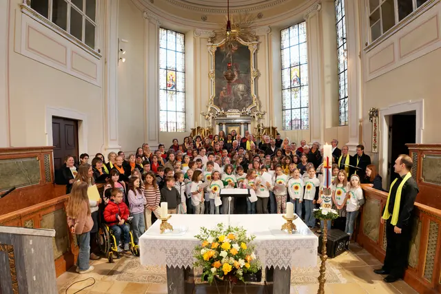Fest der Stimmen mit 110 Sängern. | Foto: Göllersbachpfarren