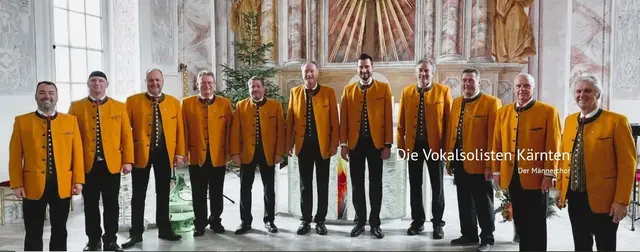 Der Männer-Chor "Die Vokalsolisten Kärnten" wird am 15. Mai in Feldkirchen begeistern. | Foto: Vokalsolisten Kärnten