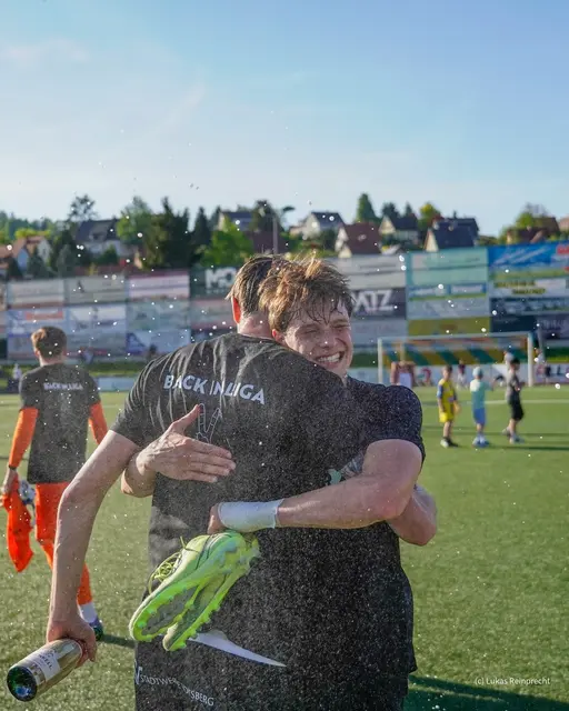 Jubel der Voitsberger beim West-Derby in Deutschlandsberg | Foto: Lukas Reinprecht