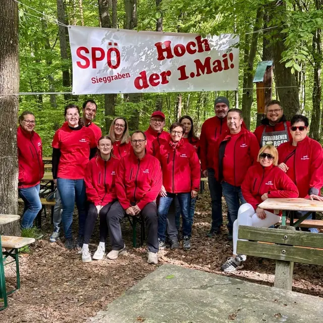 Gruppenbild der SPÖ Sieggraben. | Foto: SPÖ Bezirk Mattersburg