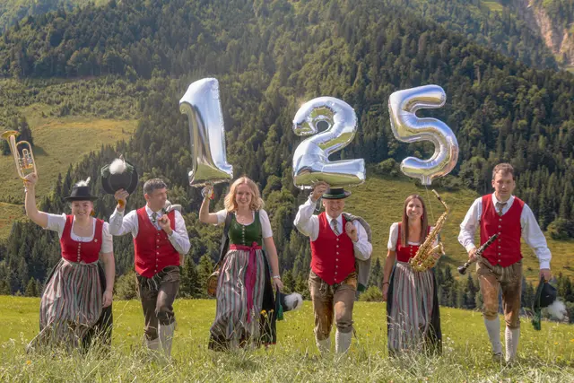 125 Jahre Trachtenmusikkapelle Krispl-Gaißau
