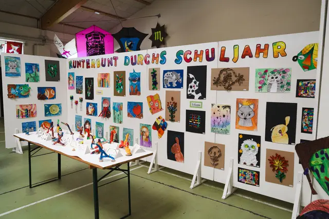 In der Kulturwerkstätte Hof fand die Ausstellung "Kunst im Frühling" statt.  | Foto: Stefan Germershausen