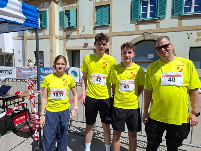Auch Mitglieder der FF Kapfenberg - Diemlach nahmen am Kapfenberger Stadtlauf teil.  | Foto: FF Kapfenberg - Diemlach