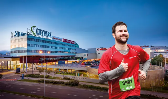 Die Startnummernausgabe für den MeinBezirk E-Businessmarathon 2026 findet heuer am 19. und 20. Mai im Citypark statt. | Foto: Citypark