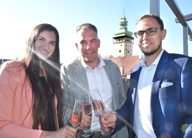 Petra Schopf, Jürgen Schuster und Jan Pucher | Foto: Herbert Schleich