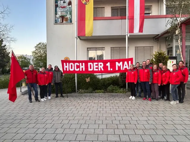 Fackelzug in Mattersburg. | Foto: SPÖ Bezirk Mattersburg