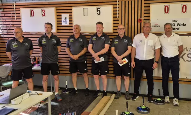 ASKÖ Weiz Nord feiert seinen Staatsmeistertitel im Eisstocksport