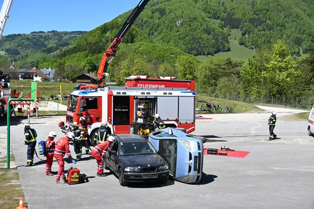 Action beim Tag der Einsatzkräfte in Leonstein | Foto: Willi Ebner