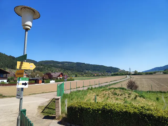 Hier geht's nach Althadersdorf... | Foto: I.Wozonig 