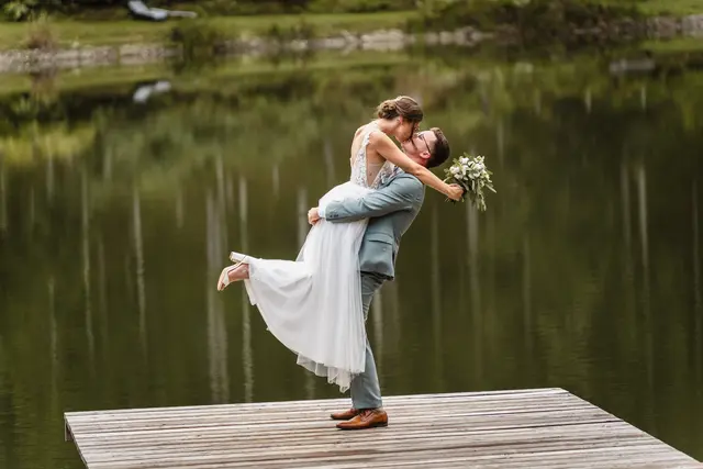 Hier entstehen sensationelle Bilder für die Erinnerung an den Hochzeitstag. | Foto: Das Haidensee