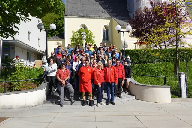 Gruppenbild in Forchtenstein. | Foto: SPÖ Bezirk Mattersburg