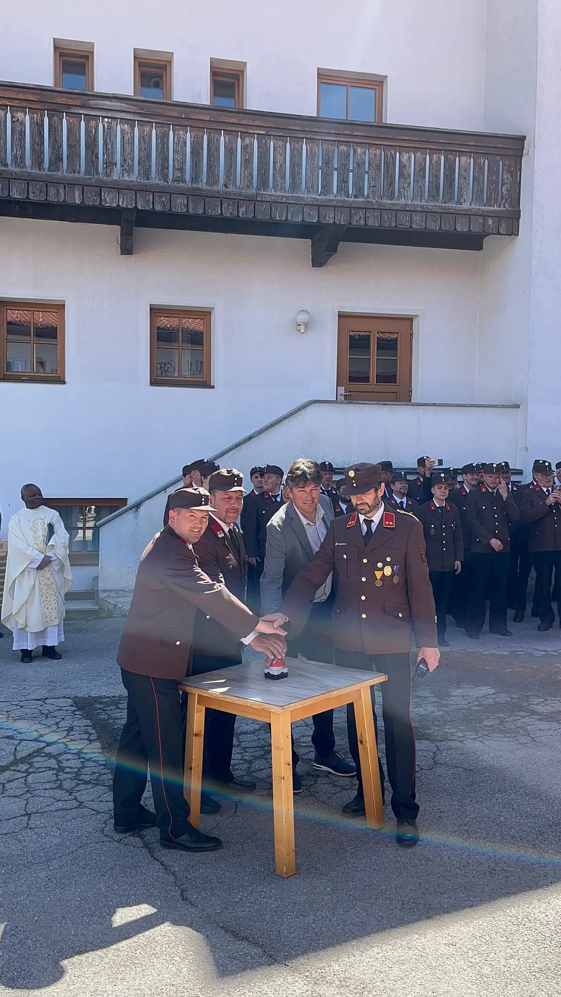Celebrated together: Florianifest in Birgitz - | This is how the new fire ...