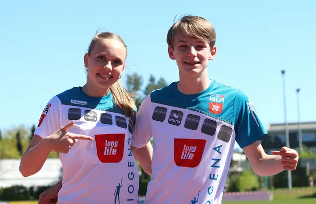 Alina Glasner und Niklas Angerer starteten mit neuen Rekorden in die Saison. | Foto: Igla