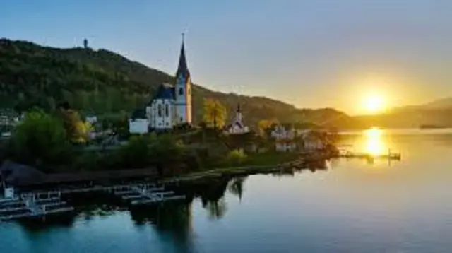 Bis zum Jahr 1770 war Maria Wörth eine eigenständige Insel im Wörthersee. | Foto: Wörthersee.Tourismus