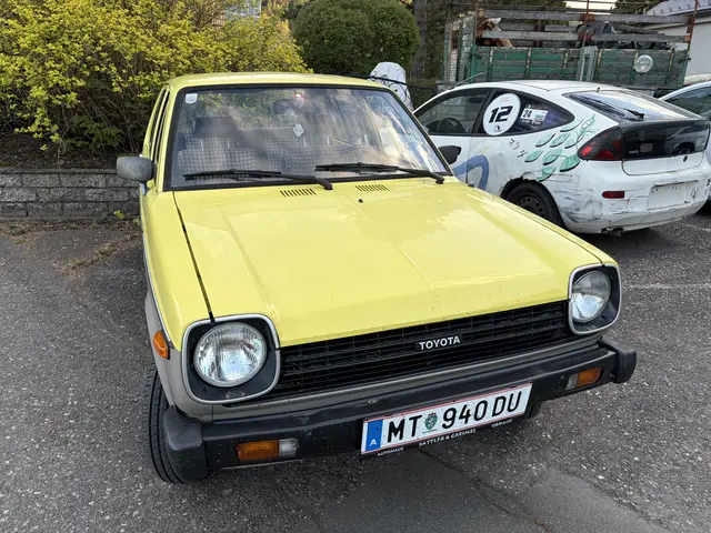 Der Toyota Starlet war ein beliebtes Fahrzeug. | Foto: Gaube