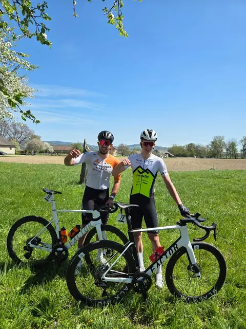 Radsportler Breitenfellner und Baumann triumphieren gemeinsam