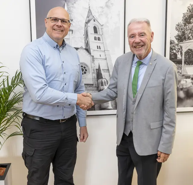 Bürgermeister Schneeberger trifft neuen AMS-Chef zu erstem Austausch