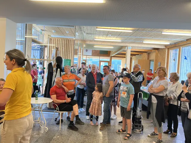Am 3. Mai kamen zahlreiche Besucherinnen und Besucher ins Green-Belt-Center in Windhaag. | Foto: zVg