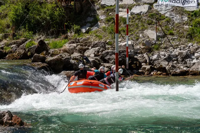 Der erste von zwei Bewerben im Rahmen der Österreichischen Raftingmeisterschaft wurde in Wildalpen ausgetragen. | Foto: Rafting Sport Salzatal