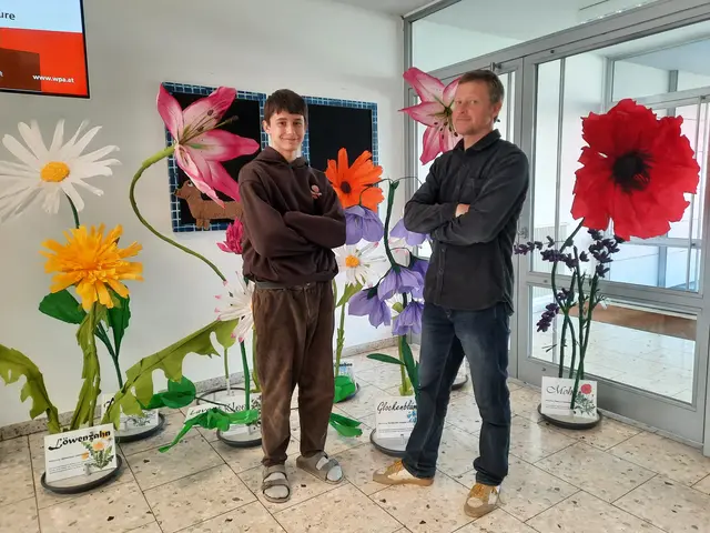 Kreativität blüht im Schulhaus MS Lustenauerstraße dank Laurin Mathies.

 | Foto:  MS Lustenauerstraße 