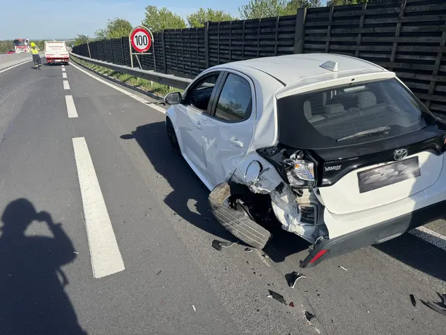 Unfall auf S4 bei Mattersburg – zum Glück unverletzt geblieben