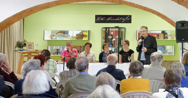 Von links: Leo Lengauer, Herta Geretschläger, Waltraud Preslmayer, Angelika Medek-Fürnhammer und Reinhold Klinger. | Foto: Anna Klinger