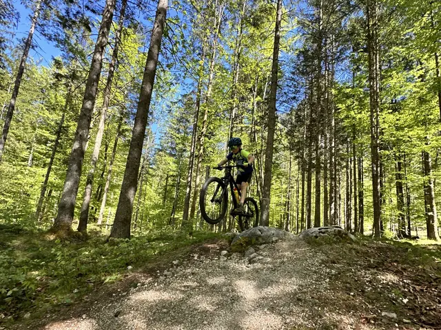 Sonniges Mountainbike-Camp mit Barbara Mayer begeistert Kids