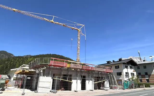 Das sog. "Koglerhaus" ist in Bau.