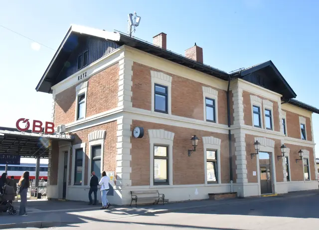Abfahrt vom Bahnhof | Foto: Herbert Schleich