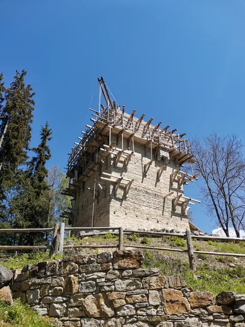 Der Burgbau zu Friesach in eines der Aushängeschilder der vergangenen Jahrzehnte. | Foto: Erlebnis Burgbau Friesach