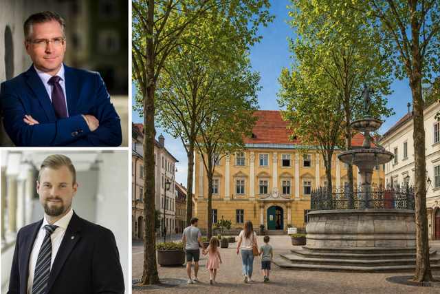 Bürgermeister Martin Kulmer (SPÖ) und Stadtrat Philipp Subosits (ÖVP) | Foto: Stadt St. Veit, (KI-generiert)