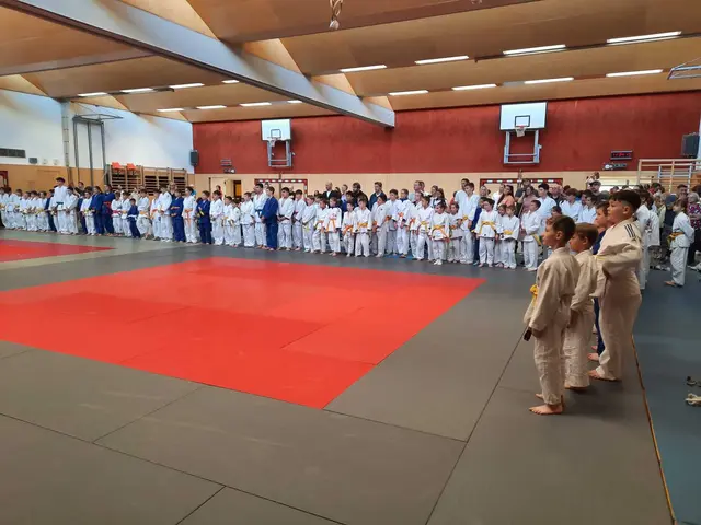 Begrüßung und Eröffnung der Nachwuchs-Landesmeisterschaften im Judo in der Mittelschule Jennersdorf.  | Foto: Judo Jennersdorf
