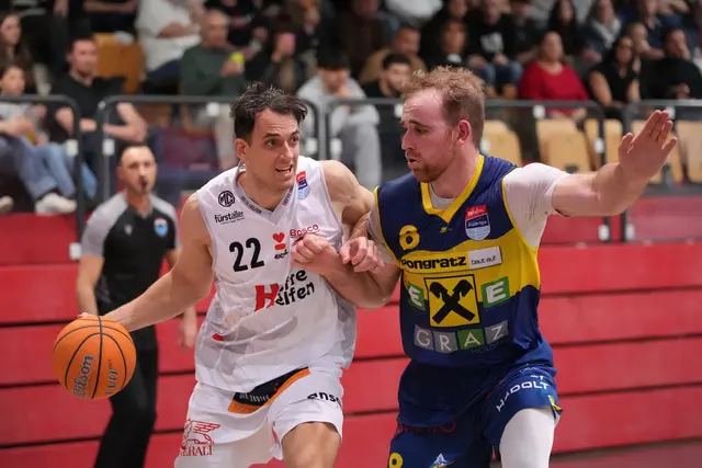 Im Halbfinale der Play Offs stehen sich zwei steirische Teams gegenüber.  | Foto: Basketball Austria