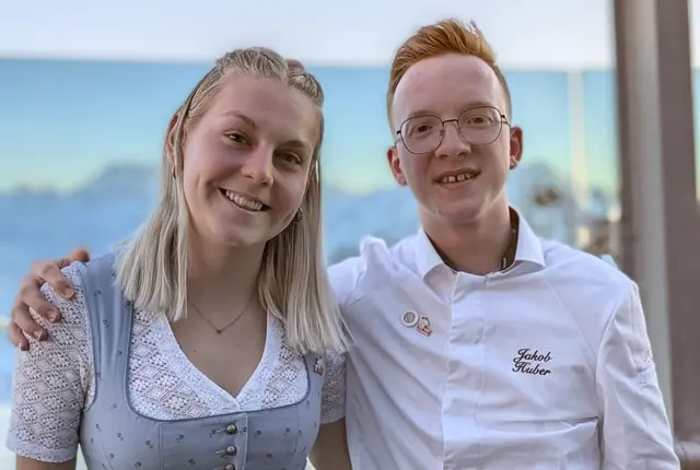 Freigold-Dreamteam: Leonie Schneider, Jakob Huber. | Foto: Freigold