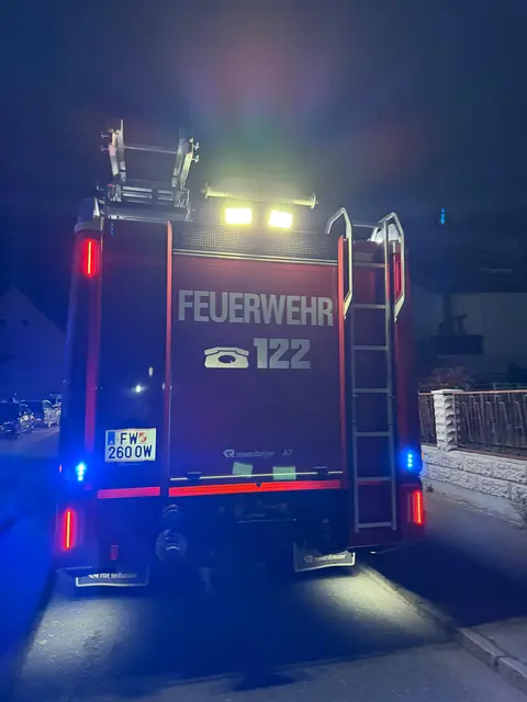 Foto: Feuerwehr Riedlingsdorf