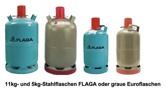 Produktwarnung bei Flüssiggas-Flaschen in mehreren Bundesländern