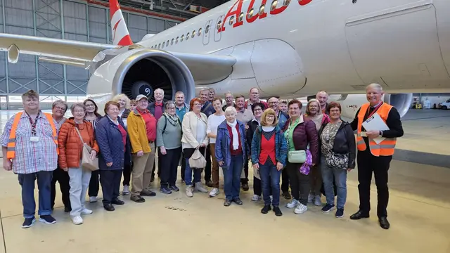 Pensionistenverband Wieselburg am Flughafen Wien