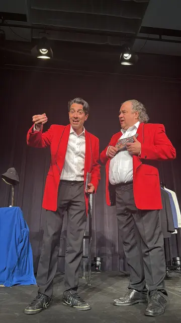 Murg und Bernardin begeistern mit 100 Jahren Simpl-Kabarett