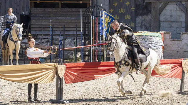 Die Ritterspiele auf Burg Sommeregg sind auch eine Station bei "Family on Tour" und zwar am  | Foto: Burg Sommeregg