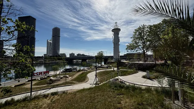 Finale auf der Donauinsel. Der Pier 22 ist nun komplett. | Foto: Andreas Pölzl/MeinBezirk