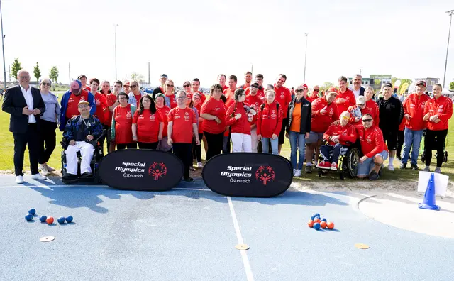 Beim Inklusiven Spiel- und Sportfest nahmen auch Sportlerinnen und Sportler der Special Olympics Österreich, Team Burgenland, teil. | Foto: Landesmedienservice Burgenland