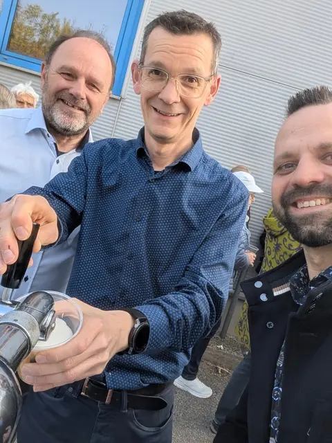 Peter Teix ist täglich für die Stadt im Einsatz.