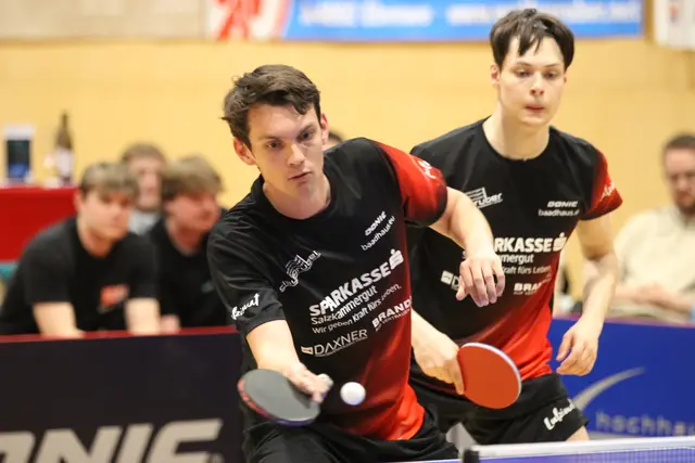 Der Mann hat Nerven aus Stahl: Martin Bäuerle mit Doppelpartner Lionel Stift. | Foto: SPG muki Ebensee
