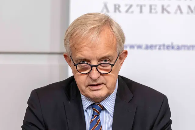 Der Präsident der österreichischen und der Wiener Ärztekammer, Johannes Steinhart. (Archiv) | Foto: APA-Images / SEPA.Media / Michael Indra
