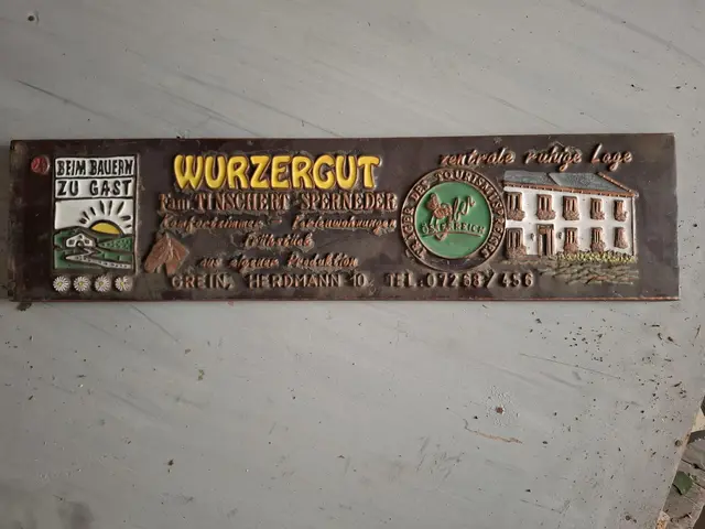 Schilder, die vor Jahren noch aktuell waren, haben bei Experten heute schon Kultstatus. In Grein wurden besondere Exemplare von einem Gemeindemitarbeiter „gerettet“ und jetzt in einem Depot entdeckt.  | Foto: Robert Zinterhof